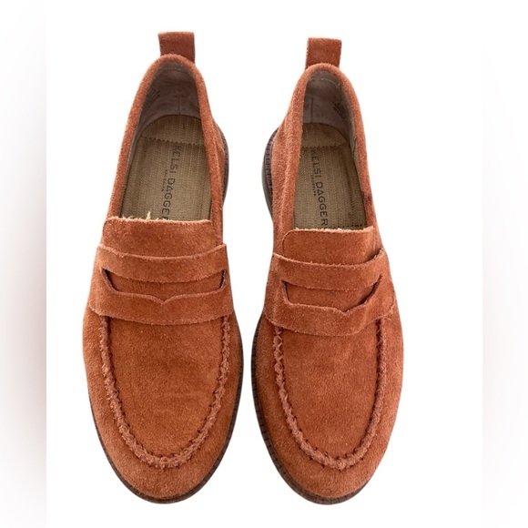 Kelsi Dagger BK Women's SZ 6 Lens Hickory Suede Loafers - Picture 2 of 8